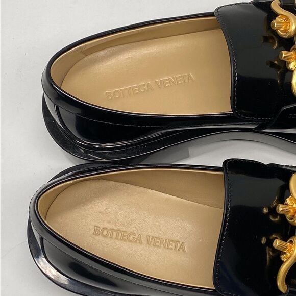 Bottega Veneta  Monsieur Leather Chunky Loafers size 40 - Picture 7 of 12